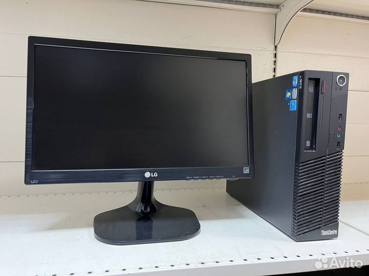 Компьютер Intel i3 2120, ddr3 8gb, ssd 120gb
