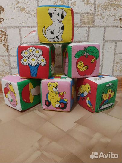 Кубики. Мякиши