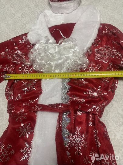 Костюм деда мороза детский 6-9 лет продажа