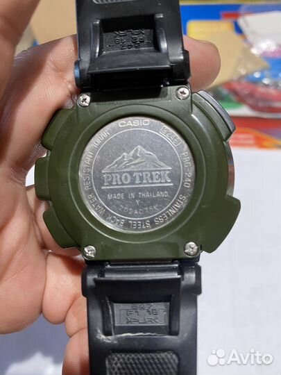 Часы casio pro trek prg 240