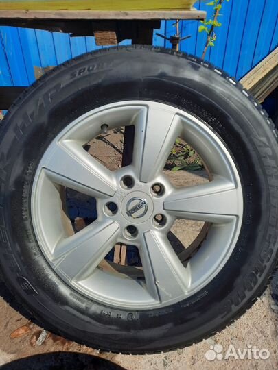Литые диски R16 nissan