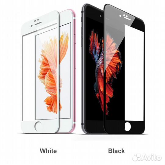 Защитное стекло iPhone 6\6S 3d полное покрытие