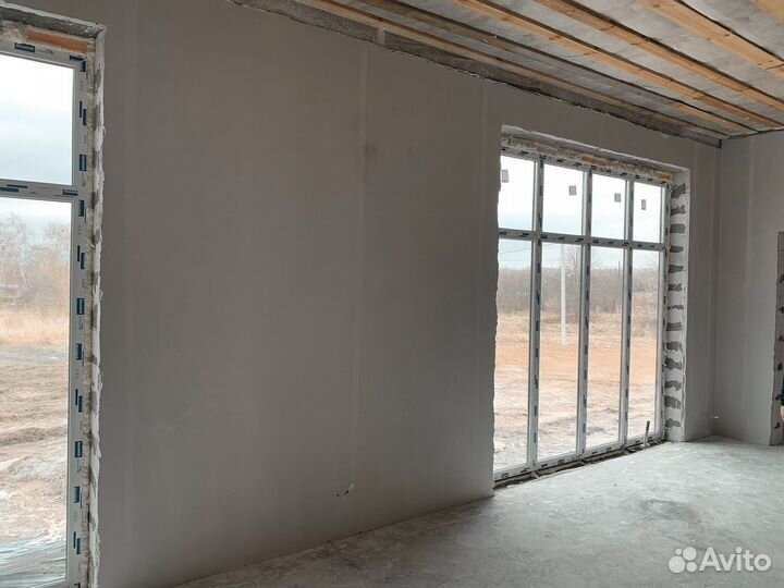 Штукатурка стен от 200 м2 механизированная / машин