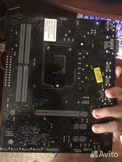 Материнская плата с процессором g4560