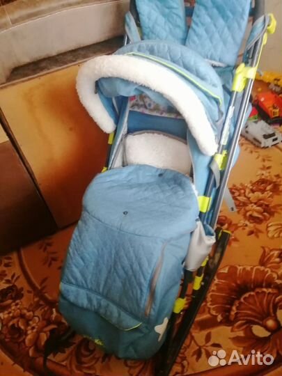 Коляска санки