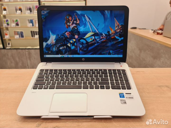 Ноутбук HP Envy в металле Core i3+Nvidia GT740M/S