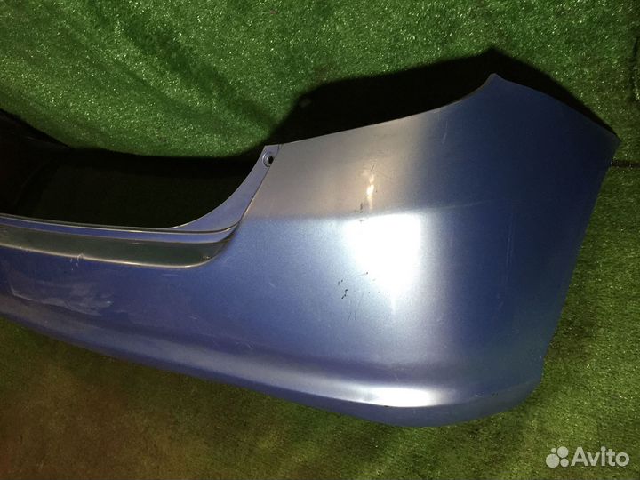 Бампер задний Honda FIT GD1GD2GD3GD4 Голубой