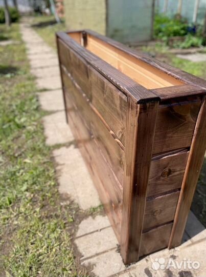 Кашпо напольный для цветов, цветник