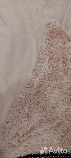 Плед пушистый травка