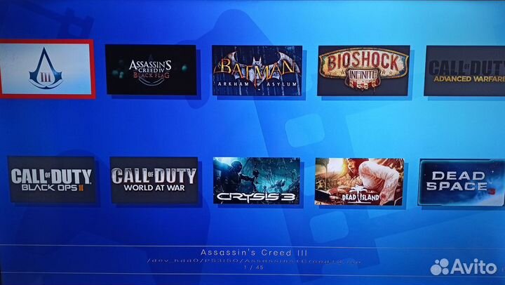 Sony playstation 3 super slim 500gb прошитая