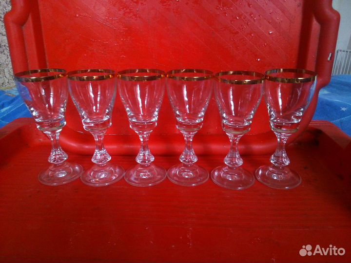 Фужеры много разных