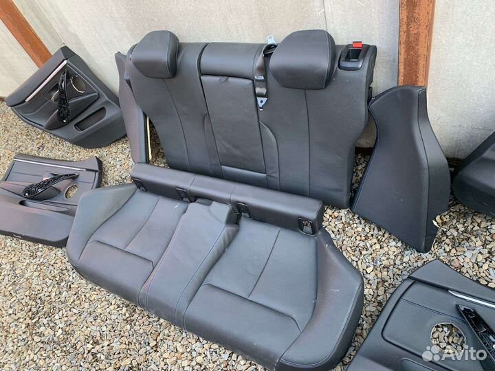 Бмв 4 f36 ф 36 салон дверные карты сиденье заднее