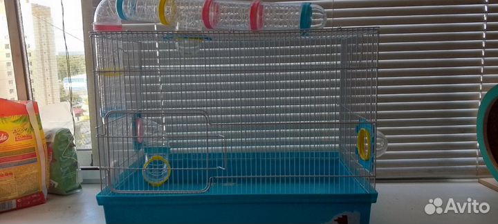 Клетка для сирийского хомяка бу