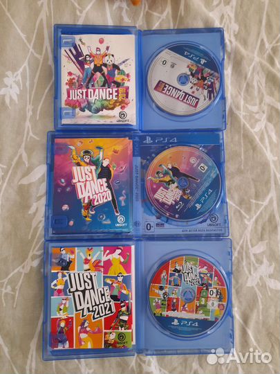 Just Dance 2019,2020,2021 ps4
