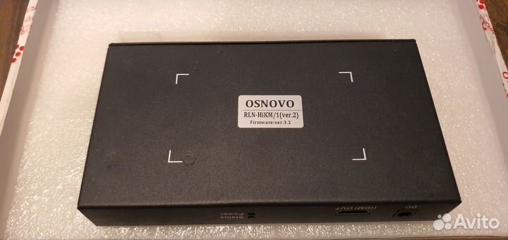 Osnovo приемники-передатчики hdmi USB и ик сигнала