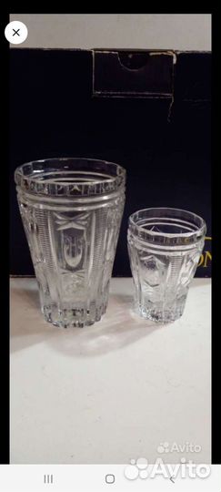 Набор стопок винтаж Бокалы