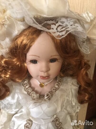 Кукла новая фарфоровая коллекционная ремеко