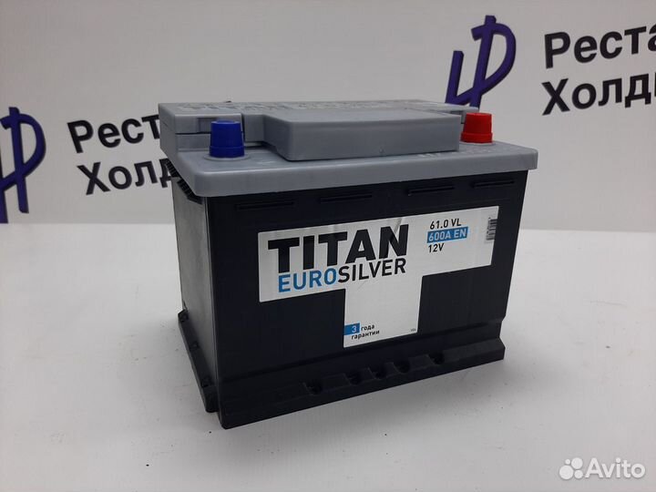 Аккумулятор Titan Euro Silver 61 Ah