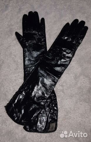 Перчатки кожаные размер 6