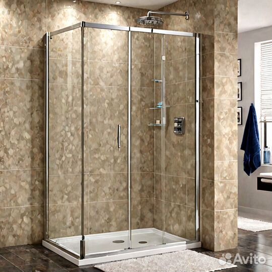 Душевые стеклянные ограждения на заказ