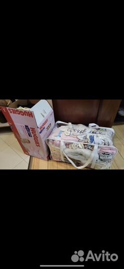 Пакет вещей от 0 до 6 месяцев на двоих детей