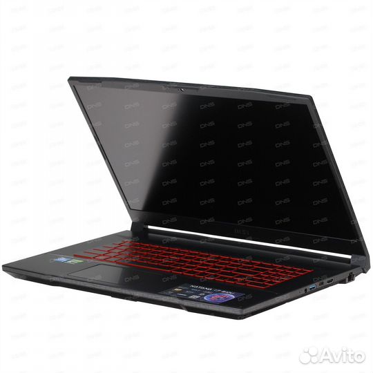 Игровой ноутбук msi 17” i5/RTX3050