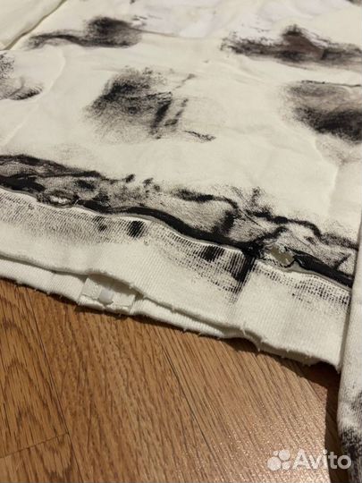 Зип худи Balenciaga x Polo Ralph Lauren с грязью