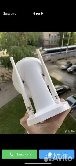 Уличная поворотная 5мп WiFi камера видеонаблюдения