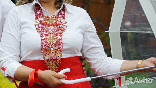 Колье ручной работы