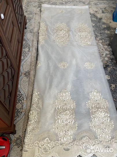 Комплект шторы и тюль новые