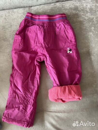 Утепленные брюки