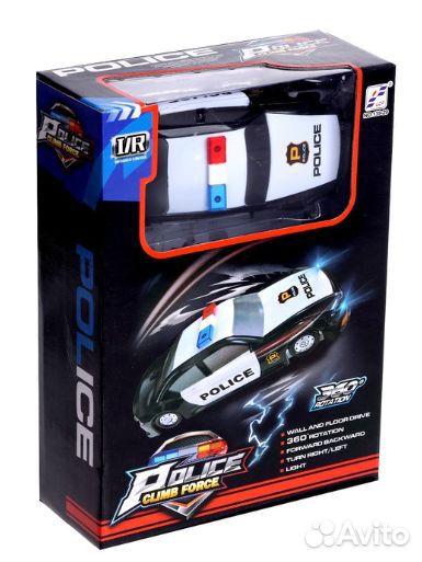 Антигравитационная машинка, ездит по стенам