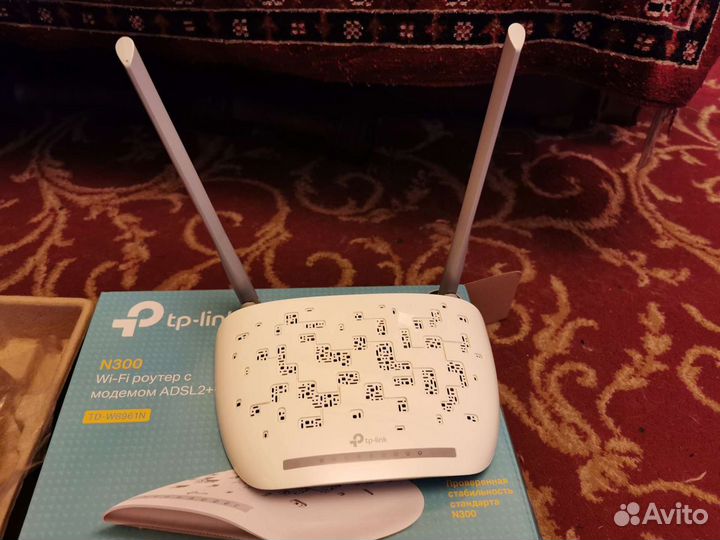 Adssl2+ маршрутизатор TP-link TD-W8961N
