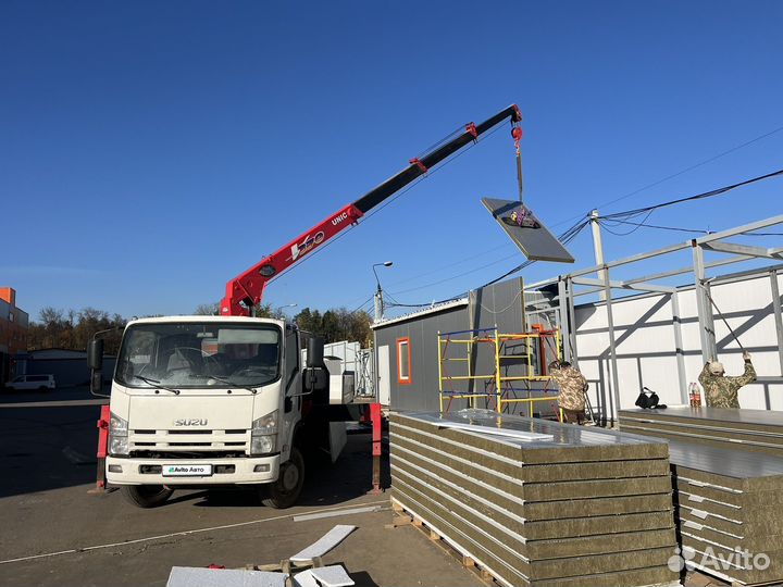 Isuzu NQR90 с КМУ, 2015