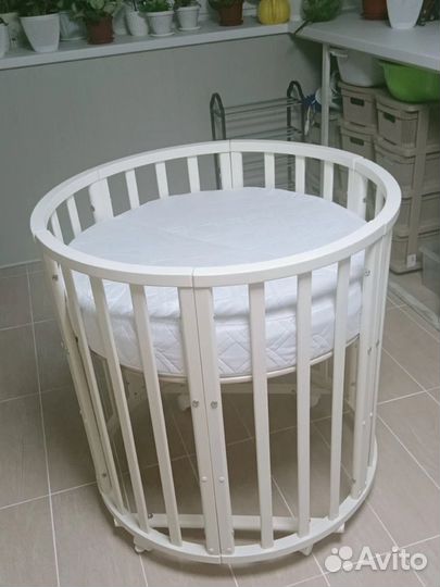 Детская кровать для новорожденных приставная