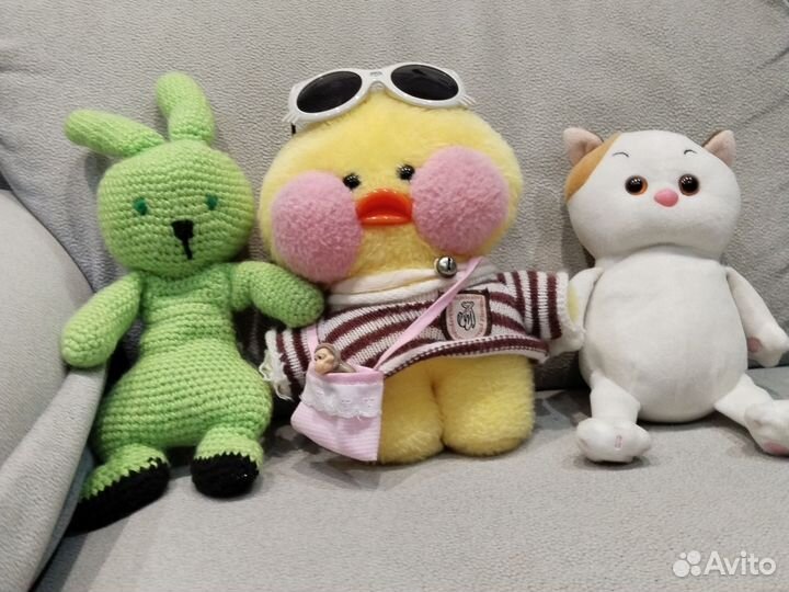 Мягкая игрушка уточка лалафанфан