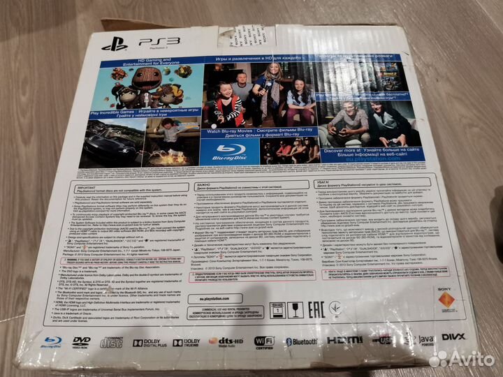 Sony playstation 3 super slim 500gb прошитая