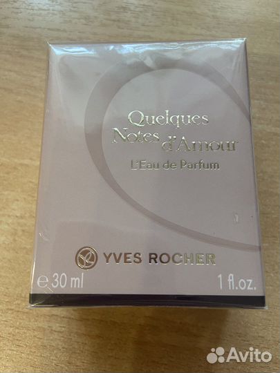 Парфюмерная вода ив роше «Несколько нот любви»