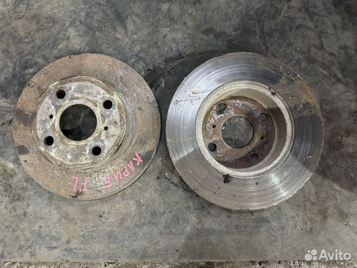 Диск тормозной Toyota Sprinter Carib AE95