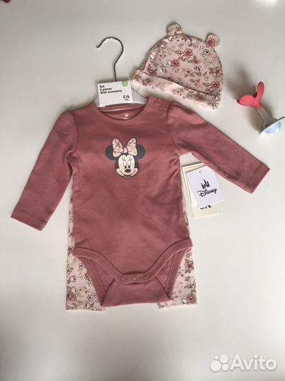 Комплект костюм на выписку для девочки CA 50,56,68