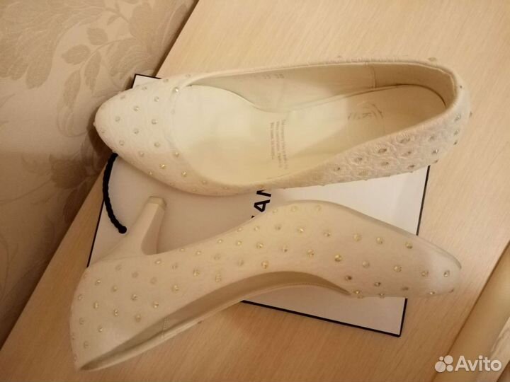 Свадебные туфли, 38 разм