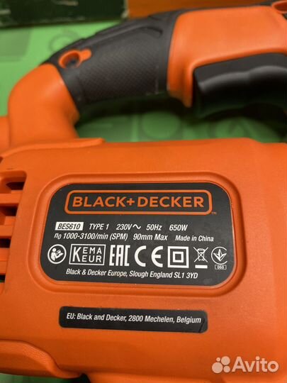 Лобзик black decker 650w