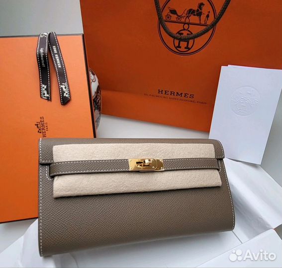 Hermes kelly to go с ремешком оригинал