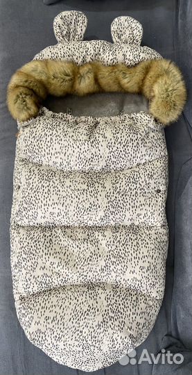 Зимний конверт-мешок в коляску