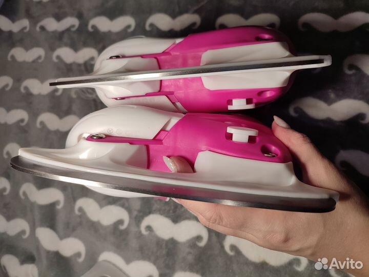 Коньки детские раздвижные (размер 31-34)