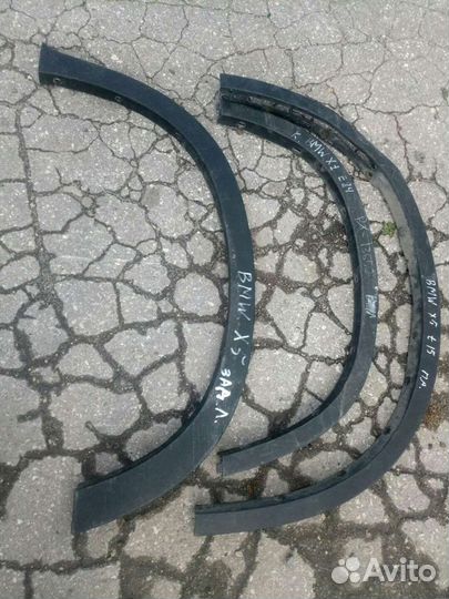 Накладка арки крыла задняя левая BMW X5 f15