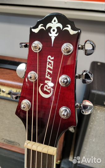 Электроакустическая гитара, Корея Crafter GCL80/RS