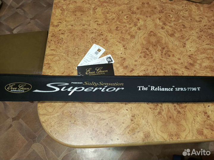 Спиннинг evergreen Superior sprs 77-M-T