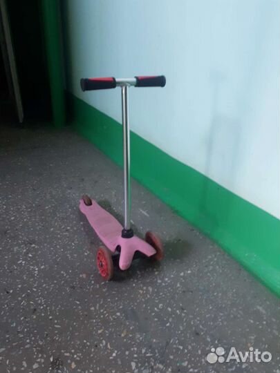Самокат детский трехколесный бу