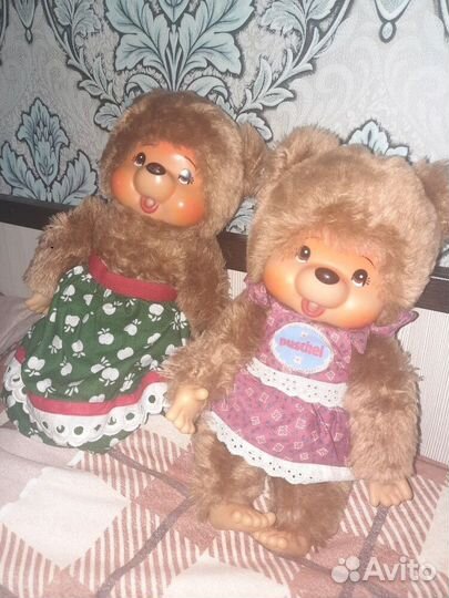 Monchichi puschel. мончичи